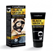 904124 Тимекс Compliment BLACK MASK Маска-пленка для лица PRO-COLLAGEN, 80мл