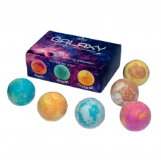 32021 Лаборатория Катрин Набор бурлящих шаров для ванн "Galaxy"  6*130 г (шары двухцветные)
