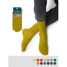 96253 OMSA Носки ECO 401 Colors гладь Oliva 42-44+