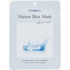 604824 FOODAHOLIC NATURE SKIN MASK #HYALURONIC ACID Тканевая маска для лица с гиалуроновой кислотой