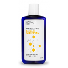 40774 Krassa  MED Шампунь против выпадения волос ЛУК+ГОРЧИЦА  150мл