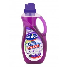 05688 ACTIVE Гель для стирки белья универсальный "Poly Wash" Лаванда, 1500 мл