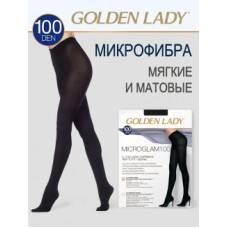 SNL-402950 Golden Lady Колготки Micro Glam 100 Nero 2