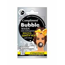 879229 Тимекс Compliment Cаше BUBBLE MASK кислородная маска-шипучка д/лица увлажн.7мл^ (до 01.28)
