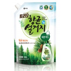 891001 Trio Средство для мытья посуды "Фитонцидный" 1200 мл (запаска)