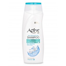 09167 ACTIVE Шампунь увлажняющий CARE & BEAUTY. С протеинами шелка и витамином B5, 350 мл