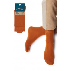 96321 OMSA Носки ECO 401 Colors гладь Terracotta 45-47+