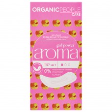 25724 ORGANIC PEOPLE Girl Power Женские ежедневные прокладки ароматизированные"AROMA. Classic" 50 шт 25724 ORGANIC PEOPLE Girl Power Женские ежедневные прокладки ароматизированные"AROMA. Classic" 50 шт