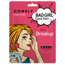 241412 Consly Тканевая маска BAD GIRL - Good Skin после расставания, 23 мл.