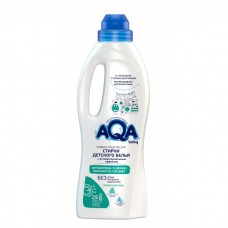 96139 AQA baby Жидкое средство для стирки детского белья с антибактериальным эффектом, 1 л^