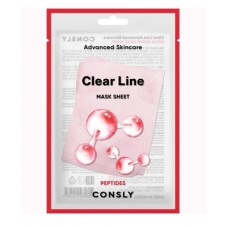 240224 Consly Антивозрастная тканевая маска с пептидами, 25 мл.