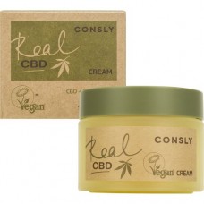 659665 Consly Балансирующий крем Vegan «Real CBD» для проблемной кожи с канабидиолом и растительным