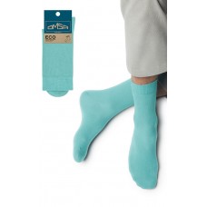 95669 OMSA Носки ECO 401 Colors гладь Azzurro 42-44+
