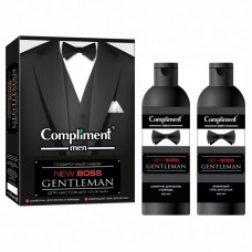 640323 Тимекс Compliment men NEW BOSS ПН №1770 Gentleman (Шампунь для волос и бороды 250 мл + Бодрящ