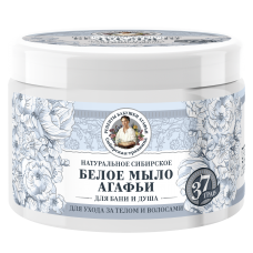 08526 РБА Сибирская Травница Натуральное сибирское Белое мыло Агафьи, 300 мл