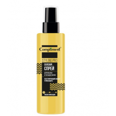 918336 Тимекс Compliment STYLING PRO Cолевой спрей для объема и укладки волос,гибкая фиксация,200мл