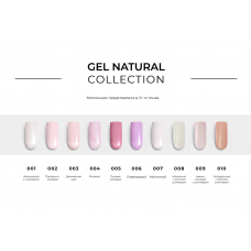Brigitte Bottier укрепляющий лак для ногтей GEL NATURAL тон 10 натуральный с шиммером