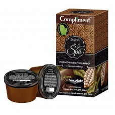 640514 Тимекс Compliment Sauna & SPA ПН №1662 Горячий шоколад (Маска-скраб д/тела 250мл+маска-йогурт