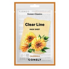 240378 Consly Балансирующая тканевая маска с экстрактом календулы, 25 мл.