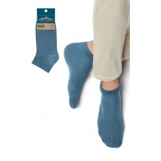 24431 OMSA Носки ECO 402  гладь укороченный Jeans 45-47+