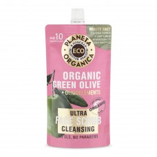 20279 PLANETA ORGANICA ECO Organic  herbs Organic green olive Очищающий скраб для лица 100мл^