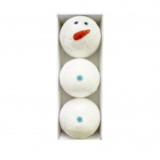 01990 Лаборатория Катрин Бурлящие шары для ванн "Снеговичок"^