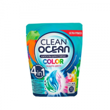 38160 Лаборатория Катрин Капсулы для стирки Ocean Clean Color 15 шт (225г)