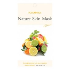 604800 FOODAHOLIC NATURE SKIN MASK #VITAMIN Тканевая маска для лица с витаминами