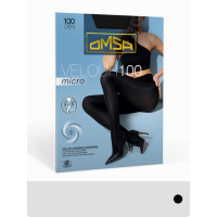 98189 Omsa Колготки Velour Micro 100  Nero 5+